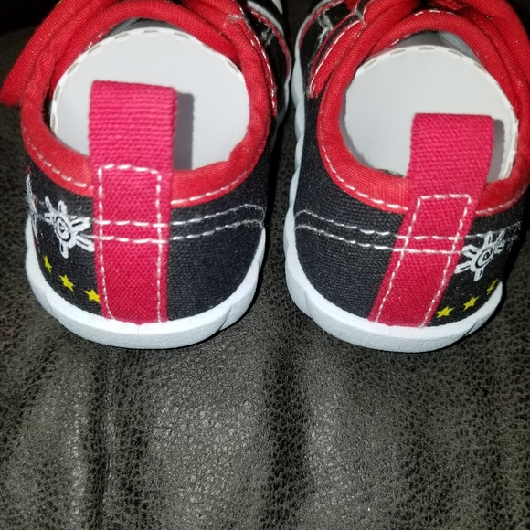 Chulis Black Tommy Sneaker Sz 4 - Picture 5 of 7